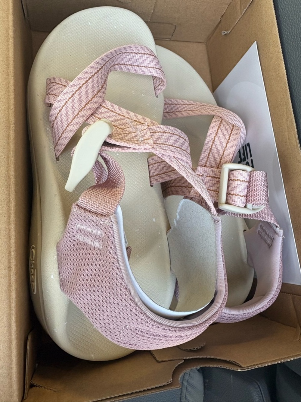 Chaco Women's Light Pink Outdoor Sandals